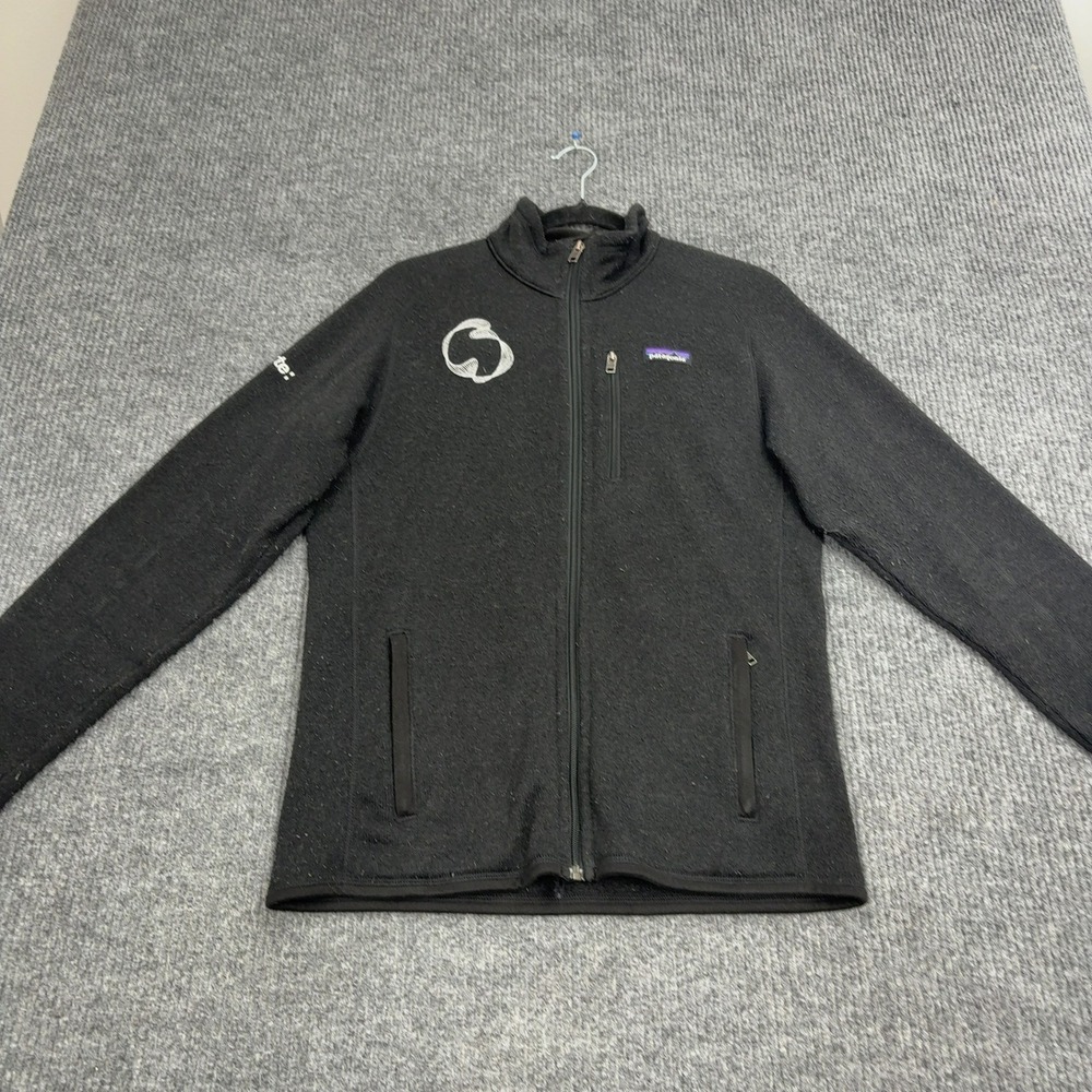 Patagonia Better Sweater Jacket Mens S Black Full Zip Fleece Mock Neck Gorpcore